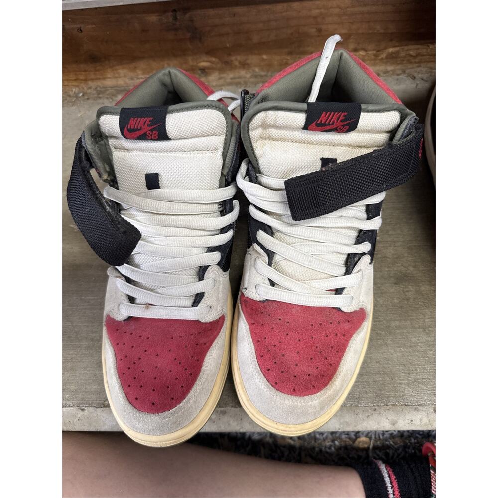 Size 9.5 - Nike Dunk Pro Sb Mid Black Un-Cheech & Chong Rare Hard To Find - Picture 3 of 7